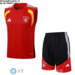 Senza Maniche Set Completo Maglia Germania 2026 Giallo Nero