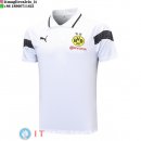 POLO Maglia Borussia Dortmund 2023/2024 Bianco