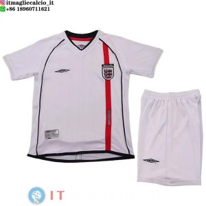 Maglia Bambino Inghilterra Prima Retro 2002