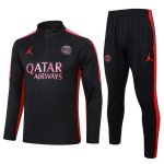 Felpa Da Allenamento Bambino Set Completo PSG 23-24 Rosso II Nero Felpa Da Allenamento Bambino Set Completo PSG 23-24 Rosso II Nero