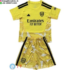 Maglia Bambino Arsenal Portiere 2026/2027 Giallo