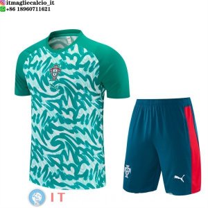 Formazione Maglia Set Completo Portogallo 2026 Verde Luce