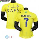 NO.7 Ronaldo Thailandia Maglia Giocatori Al-Nassr Prima 2023/2024