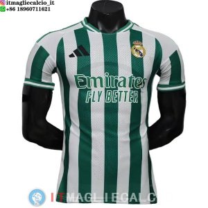 Maglia Real Madrid Speciale Giocatori 2026/2027 Verde Bianco