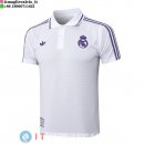 POLO Maglia Real Madrid 2025/2026 Bianco Purpureo