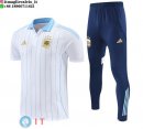 POLO Maglia Set Completo Argentina 2026 Bianco I Blu Navy
