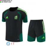 Formazione Bambino Set Completo Maglia Messico 2026 Verde Nero Formazione Bambino Set Completo Maglia Messico 2026 Verde Nero