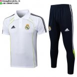 POLO Maglia Set Completo Real Madrid 2025/2026 Bianco Verde Nero POLO Maglia Set Completo Real Madrid 2025/2026 Bianco Verde Nero