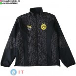 Giacca A Vento Borussia Dortmund 25-26 Nero Giacca A Vento Borussia Dortmund 25-26 Nero