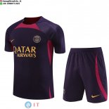 Formazione Maglia Set Completo Paris Saint Germain 2023/2024 Purpureo Navy