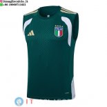 Senza Maniche Maglia Italia 2026 Verde
