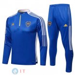 Giacca Set Completo Boca Juniors 21-22 Blu Bianco