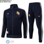 Giacca Set Completo Lunga Zip Juventus 2025/2026 Blu Navy