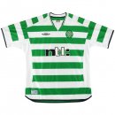 Retro Maglia Originali Celtic Prima 2001/2003 Verde