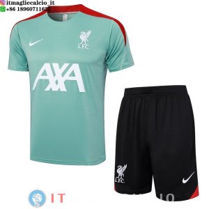 Formazione Maglia Set Completo Liverpool 2024/2025 Verde Nero