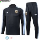Tuta da Allenamento Bambino Argentina Mezza Cerniera 2026 Grigio Navy