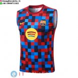 Senza Maniche Maglia Barcellona 2026/2027 Blu Rosso Giallo Senza Maniche Maglia Barcellona 2026/2027 Blu Rosso Giallo