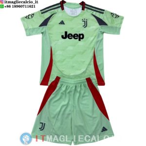 Maglia Bambino Juventus Completo 2025/2026 Verde