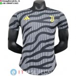 Formazione Maglia Juventus Giocatori 2023/2024 Grigio Nero