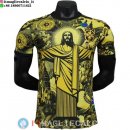 Thailandia Maglia Brasile Speciale Giocatori 2024 Giallo
