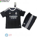 Maglia Bambino Real Madrid Portiere 2025/2026 Nero