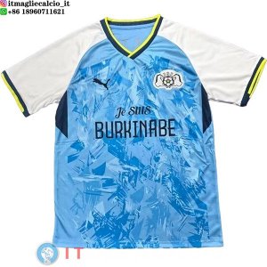 Thailandia Maglia Burkina Faso Speciale 2025 Blu Bianco