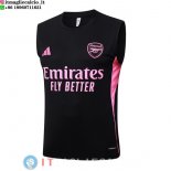 Senza Maniche Maglia Arsenal 2025/2026 Nero Rosa Senza Maniche Maglia Arsenal 2025/2026 Nero Rosa