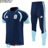 POLO Maglia Set Completo Argentina 2026 Blu Navy