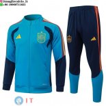 Giacca Full Zip e Pantaloni Allenamento Spagna 2026 Blu