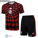 Formazione Set Completo Maglia Flamengo 2025/2026 Rosso Nero Formazione Set Completo Maglia Flamengo 2025/2026 Rosso Nero