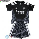 Maglia Set Completo Uomo Arsenal Portiere 2026/2027 Nero