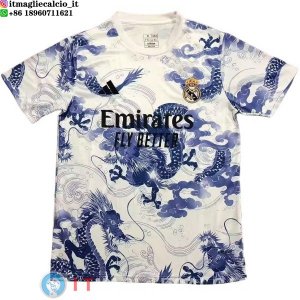 Thailandia Maglia Real Madrid Speciale 2025/2026 Bianco I Blu