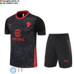 Formazione Set Completo Maglia AC Milan 2025/2026 Nero Formazione Set Completo Maglia AC Milan 2025/2026 Nero