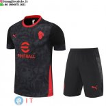 Formazione Set Completo Maglia AC Milan 2025/2026 Nero