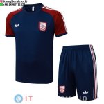 Formazione Set Completo Maglia Arsenal 2025/2026 Blu Navy I Rosso Formazione Set Completo Maglia Arsenal 2025/2026 Blu Navy I Rosso