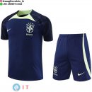 Formazione Set Completo Brasile 2022 Blu Navy II Verde