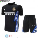 Formazione Set Completo Maglia Inter Milan 2025/2026 Nero Blu