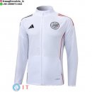 Giacca Full Zip Allenamento Ajax 2025/2026 Bianco Rosso