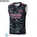 Senza Maniche Maglia Arsenal 2023/2024 Verde Nero Rosa