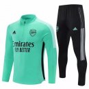 Giacca Set Completo Arsenal 21-22 Verde Nero