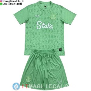 Maglia Portiere Set Completo Uomo Everton 2025/2026 Verde