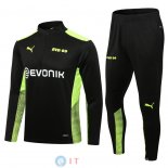 Giacca Set Completo Borussia Dortmund 21-22 I Nero Verde