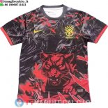 Thailandia Maglia Brasile Speciale 2026 Nero Rosso