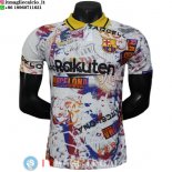 Thailandia Maglia Barcellona Speciale Giocatori 2025/2026 Bianco Rosso Giallo