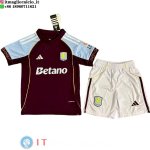 Maglia Bambino Aston Villa Prima 2025/2026 Maglia Bambino Aston Villa Prima 2025/2026