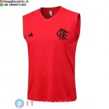 Senza Maniche Maglia Flamengo 2023/2024 Rosso