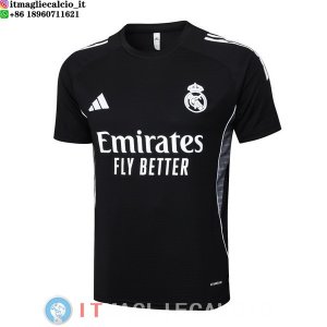Formazione Maglia Real Madrid 2025/2026 Nero Bianco