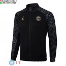 Giacca Lunga Zip Paris Saint Germain 23-24 Nero Giallo