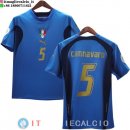 NO.5 Cannavaro Retro Maglia Italia Prima 2006