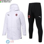 Giacca in Cotone Set Completo AC Milan 25-26 Bianco Nero Giacca in Cotone Set Completo AC Milan 25-26 Bianco Nero